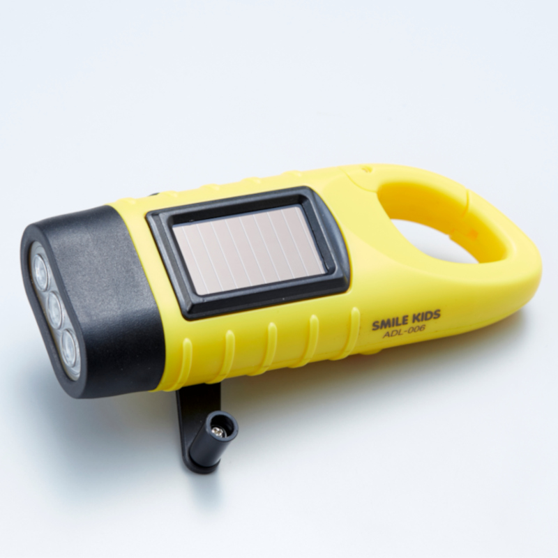 名古屋/（n10）【ADL-006】手回し・ソーラー充電式ライト（4962644944910）