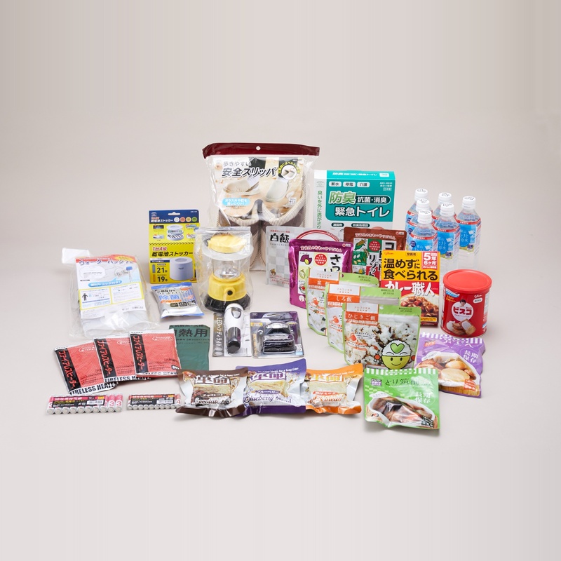 名古屋/（n10）【SS-3JS】3日間自宅備蓄用品BOX（4962644786954）